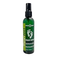 Fresh Body Fresh Feet - Foot Spray for Smelly Feet, Boots & Shoe Odor, 4oz - Made without Parabens, Dyes, Sulfates or Alcohol