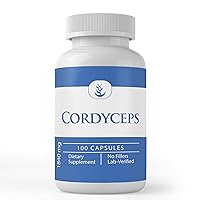 Pure Original Ingredients Cordyceps, (100 Capsules) Always Pure, No Additives Or Fillers, Lab Verified