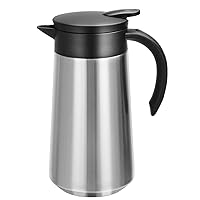 28oz Thermal Coffee Carafe Insulated Coffee Thermos, Small Stainless Steel Coffee Carafes For Keeping Hot, Double Walled Insulated Vacuum Flask Pot for Tea Hot Water Coffee Beverage