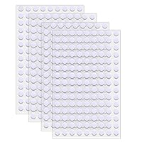 1000 Pcs 20mm Self-Adhesive Velcro Dots Glue Dots for Paper, Plastic,  Glass,Leather, Metal, Garments(White) 