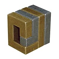 BePuzzled |Coil Hanayama Metal Brainteaser Puzzle Mensa Rated Level 3, for Ages 12 and Up
