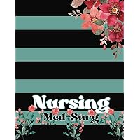 Nursing Med-Surg Notebook: Blank Disease Template for Nursing Students Medical Surgical Studies
