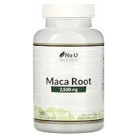 Maca Root, 2,500 mg, 180 Vegan Capsules