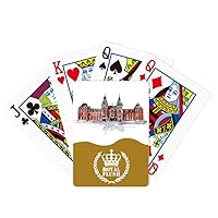 Rijks Museum in Dutch Art Deco Fashion Royal Flush Poker Playing Card Game