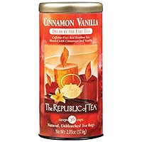 Cinnamon Vanilla, Dream by the Fire Tea, 36 Tea Bags, Caffeine-Free