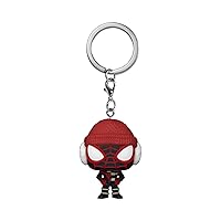 Funko Pop! Keychain: Miles Morales - Winter Miles - Spider-man Novelty Keyring - Collectable Mini Figure - Stocking Filler - Gift Idea - Official Merchandise - Video Games Fans - Backpack Decor