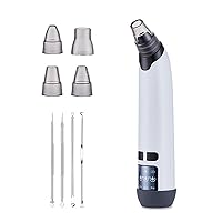 Blackhead Remover Pore Vacuum, Acne Vacuum Extractor with Hot Compress, USB Rechargeable, Suitable for Both Men and Women, Say Goodbye to blackheads Grease Acne