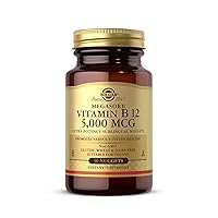 Vitamin B12 5000 mcg - 30 Nuggets - Promotes Nervous System Health - Non-GMO, Vegan, Gluten & Dairy Free - 30 Servings