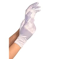 Leg Avenue Women's Satin Wrist Length Gloves