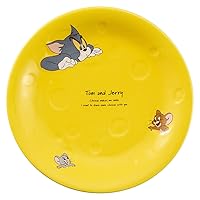 Tom and Jerry SAN3583 Pasta Plate, Approx. 7.5 inches (19 cm)