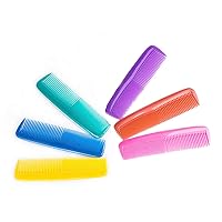12 Pieces Hair Combs Set For Girl,Pocket Hair Combs For Men And Women ,Durable Plastic Fine Dressing Comb(Mutilcolors）