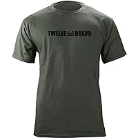 Army Combat Engineer MOS 12 Bravo 12B Veteran T-Shirt