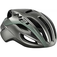 MET - RIVALE MIPS Bike Helmet | Road Cycling | Lightweight, Aerodynamic, Ventilated| Men, Women, Adult | 3 Sizes | Black, White, Yellow, White/Black/Red Metallic