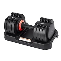 Adjustable Dumbbell Set 25/55LB Dumbbell Weights, Free Weights Dumbbell with Anti-Slip Handle, Suitable for Home Gym Full Body Workout Fitness
