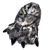 Millffy Funny Bear Paw Slippers Adult Monster Dino slippers for toddler Boys dinosaur slippers for Kids Adults