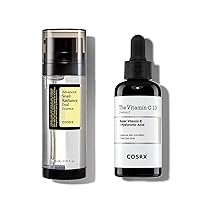 Anti-aging Serums- Snail Dual Essence 74.3% + Vitamin C 13% Serum, Niacinamide 5%, Intensive Hydrating for Fine lines, Hyperpigmentation, After Blemish Care