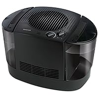 Honeywell HEV685B Easy-to-Care Cool Moisture Console Humidifier, Black – Humidifier for Bedroom, Home or Office