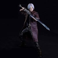  NOPINZ 1/8 Devil May Cry 5 Action Figures 21.5Cm Vergil PVC  Environmental Protection Materials Decoration Ornaments Collection Model  Gift : Toys & Games