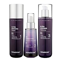 R4 Ultra Soothing Toner, Bio Correction Ampoule Collage, and Ultra Soothing Formula