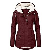 Women's Winter Heavy Thickened Puffer Down Warm Long Cotton Parka Jacket Casual Coats Snow Overwear
