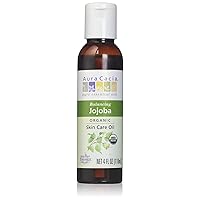 Certified Organic Skin Care Oil Jojoba 4 oz