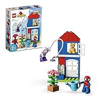 LEGO 10995 Duplo Marvel Spider-Man House Building Toy Spidey and His Extraordinary Friends, Cat Figurine, Kids 2 Years, Superhero Set