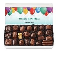 See's Candies Birthday Wishes Assorted Chocolates (1 Pound)