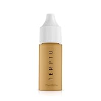 TEMPTU SilkSphere Airbrush Foundation: Long-Lasting Liquid Makeup, Medium to Full Coverage, 4-In-1 Formula Foundation, Primer, Concealer & Correcto, Luminous, Dewy Finish, Available in 18 Shades