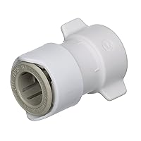 Quick-Connect Plumbing Connector - Double-Gripper Design - for Hot and Cold Water