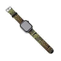 Indian Ethnic New Moon Silicone Strap Sports Watch Bands Soft Watch Replacement Strap for Women Men