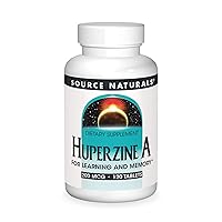 Source Naturals Huperzine A, for Learning & Memory* 200 mcg - 120 Tablets
