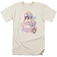 Justice League - Sirens of Strength Adult T-Shirt in Cream