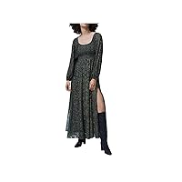 French Connection Women's Long Sleeve Anmial Printed Dress