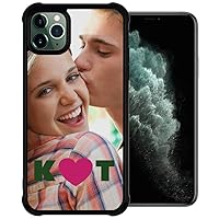 i11 Pro Max (6.5 inch) – Picture Frame Case – Compatible with Apple iPhone 11 Pro Max – DIY – Insert Your Own Photos or Create Custom Designs Online – Shock Absorbing Protection