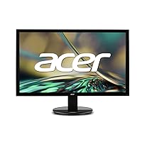 Acer K202HQL bi 19.5” HD+ (1600 x 900) TN Monitor | 60Hz Refresh Rate | 5ms Response Time | NTSC 72% Color Gamut I Tilt VESA Compatible For Work or Home | HDMI Port 1.4 & VGA Port,Black