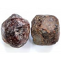 Presents Natural Chakra Balancing Garnet Crystal Rough Stone Set of 3 Piece #Aport-5816