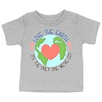 Love The Earth Baby T-Shirt - Earth Design Gift Ideas - Present for Nature Lover