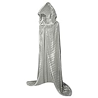 Velvet Hooded Cape Unisex Halloween Long Cape Cloak For Devil Witch Wizard Cosplay Halloween Christmas Cosplay