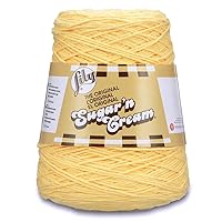Lily Sugar'n Cream Cone Yarn, Yellow