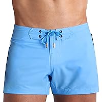 Bang Men's Swimwear - Flex Shorts - Adjustable Fit Stretch Quick-Dry Premium Beach Trunks