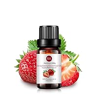 RAINBOW ABBY Strawberry Essential Oil 100% Pure Therapeutic Grade Aromatherapy Oil for Diffuser, Perfume, Soaps, Candles, Massage - 10ml/0.33oz