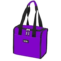 Nicole Miller New York Designer Duffel Bag Collection - Lightweight 21 Inch Travel  Tote for Men & Women - Weekender Overnight Gym Carry On Suitcase (Sharon  City Woven Purple) 