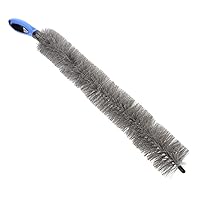 Radiator Cleaning Brush Duster for Car Flexible Cleaner Radiator Brush Dryer Cleaning Brush Car Cleaners Chimney Cleaning Kit Car Fridge Dust Brush Air Conditioner Coil PVC