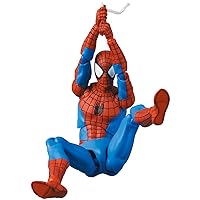メディコム・トイ(MEDICOM TOY) MAFEX No.185 Spider-Man Spider-Man (Classic Costume Ver.) Total Height Approx. 6.1 inches (155 mm), Non-Scale, Pre-Painted Action Figure