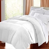 Blue Ridge Home Fashions Comforter, Full/Queen, White