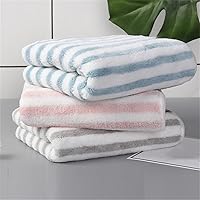 Coral Velvet Towel Pinstripe Towel Bath Towel Kitchen Towel Rag Hand Towel Towel
