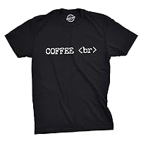 Mens Coffee Break Tshirt Funny Coding Developer Tee