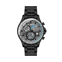 Lee Cooper Men's Multi Function Black Dial Watch - Lc07403.350