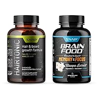 Hair Growth + Brain Food Bundle (2 Products)