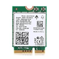 AX201 WiFi 6 Card | Dual Band Wi-Fi | 2.4 Gbps | CNVio2 M.2 WiFi Card for PC | Supports Bluetooth 5.2 | Requires Intel 10th+ Gen CPU with Windows 10+ or Linux | AX201NGW (AX201)